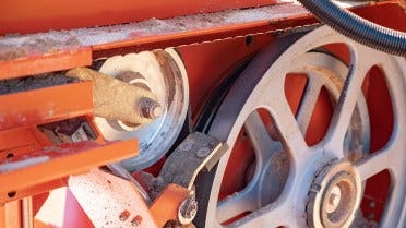 Spare parts for band sawmill